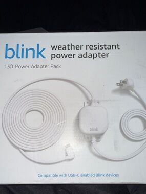 Blink Weather Resistant Power Adapter - White